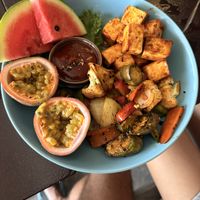 Bbq tofu  at Home No. 8 in Krabi