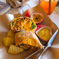 Home no.8 Wrap (Secret wrap) 😋 at Home No. 8 in Krabi