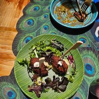 Can't remember but part of the tapas and delicious at MALQUERER in Sevilla