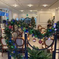 Inside at Angelina Bakery in New York City