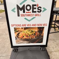 Sign Outside   at Moe's Southwest Grill in Niagara Falls