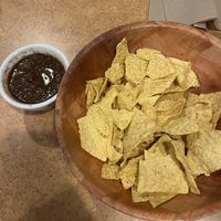 Chips and salsa  at Little Conejo in Vancouver