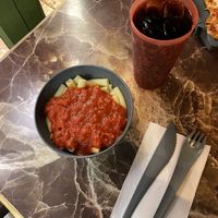 Pasta napolitain  at DISNEYLAND - Pizzeria Bella Notte in Chessy