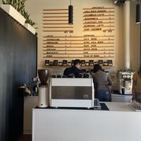 Coffee counter  at Single Speed Coffee Roasters in Flagstaff