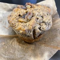 Banana nut muffin  at Single Speed Coffee Roasters in Flagstaff