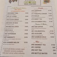  at Down Town Vegan in Serrekunda