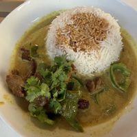  Coconut curry  at Down Town Vegan in Serrekunda
