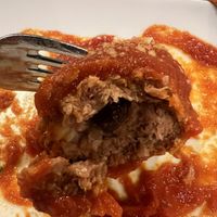 Braciola  at Arrecrià Bistrot in Naples