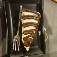 Cheesecake Nutella veg e cocco at Arrecrià Bistrot in Naples