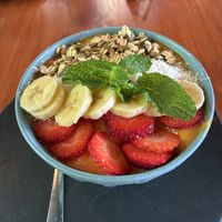 smoothie bowl  at Café Vivo in Uvita