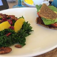 kale side salad at The Cider Press Cafe in Naples