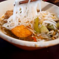 My take away vegan bun thai at Tịnh Tam in Ho Chi Minh City