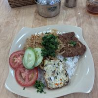 The front thing looked like egg but he vehemently swore it was not. I believe him!  at Tịnh Tam in Ho Chi Minh City