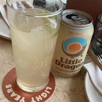 Refreshing Ginger beer   at Light Years  in Byron Bay