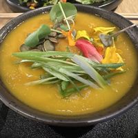 The bomb coconut ginger sweet potato soup!  at Mutuo - Sabor Nikkei in San Juan