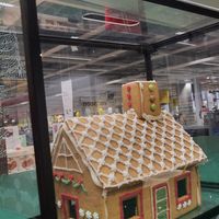 Gingerbread house, really fun to build! at IKEA in Springvale