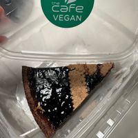 Delicious raspberry tart!  at The Cafe in San Juan