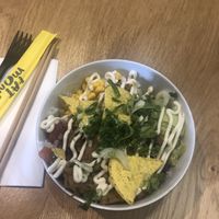 Vegan Bowlrrito  at Fat Monk - Wien Westbahnhof in Vienna
