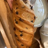 Chocolate chip viennoiserie  at Land & Monkeys - Montmartre in Paris
