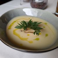 Kartoffelsuppe at Liebling im Mühlenbach in Muelheim An Der Ruhr