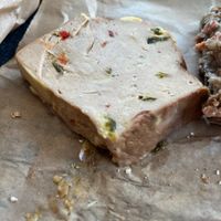 Leberkäse mit „Käse"  at Die Vegane Fleischerei - Hamburg in Hamburg