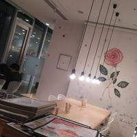 Decor at Ukafe in Tokyo