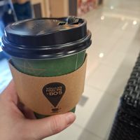 Cafe Latte with soy milk at CEB - Bo's Coffee - T3 in Cebu