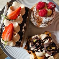 Pastries and cakes to take away at Sorcha Bakery in Oban