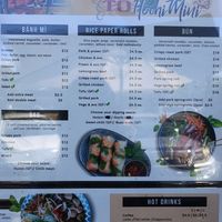 Menu at Hochi Mini in Ferntree Gully