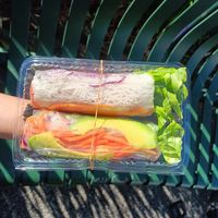 Rice paper rolls at Hochi Mini in Ferntree Gully