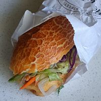 Salad banh mi at Hochi Mini in Ferntree Gully