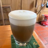 Latte at Koneko Cafe in Taipei