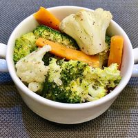 Steamed vegetables  at Food Souk Restaurant in Dubai