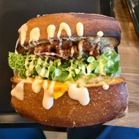 No Big Mäc Toast  at VRÜH - All Day Breakfast - Kreuzstrasse in Dortmund