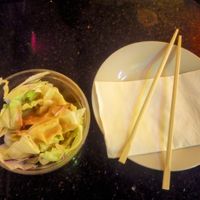 Delicious ginger miso salad at East Moon Asian Bistro in Bowie