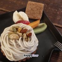 Sweet potato mont blanc. at La Petite Pâtisserie de Mirayné in Tokyo