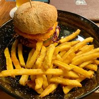 Veganer BBQ Burger at Stadtkind in Braunschweig