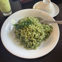 Basil fried ricee  at Nhà hàng Madame Lân in Da Nang