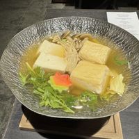 Tofu  at Hakujukan in Fukui