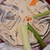 Hommus at Amrit in Barcelona