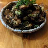 Brussel Sprouts at The Coup in Calgary