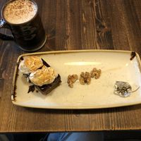 Coconut Chai Latte, Woodlands desert  at The Coup in Calgary