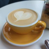 Cappuccino at Intense Coffee - Bonnevoie in Luxembourg City