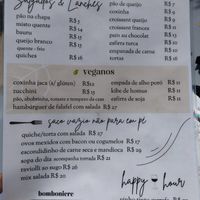 Opçoes at Espaço Café in Sao Paulo