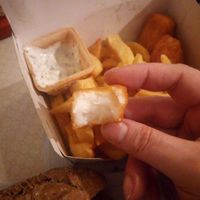 "Plant Based Vish & Chips" at Nordsee - Berlin Gesundbrunnen-Center in Berlin