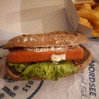 "Plant Based Backvish-Baguette" at Nordsee - Berlin Gesundbrunnen-Center in Berlin