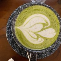 Onde Onde Matcha Latte with Oatmilk
 at 181 by BTwelve Cafe in Kuala Lumpur