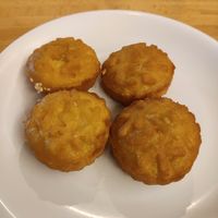 Biscotti alla zucca con ripieno di fagioli rossi at Fratelli Ravioli in Milan