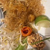 Pad Thai - tofu  at Satdha Plant Based Thai Kitchen in Santa Monica
