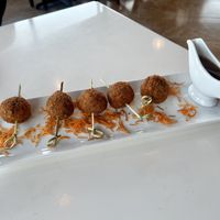 Mung Bean Croquette #Veganuary at Satdha Plant Based Thai Kitchen in Santa Monica